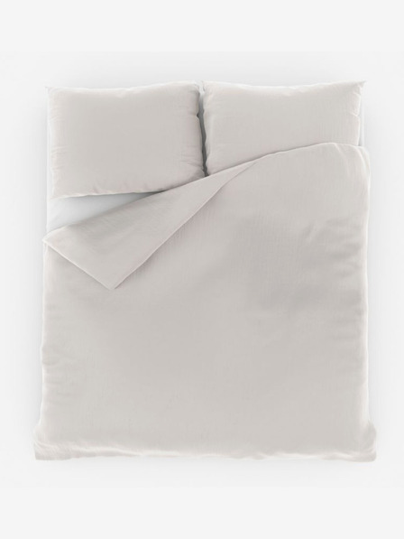 Kvalitex French Muslin Bedding 240x200, 70x90cm cream Kvalitex