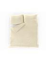 Kvalitex Satin Bettwäsche Luxury Collection 140x200, 70x90cm Creme Kvalitex