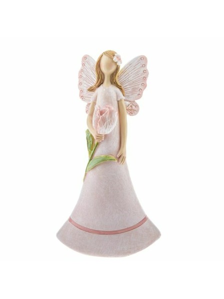 Casa de Engel Polyresin-Fee mit Blume, 6/72