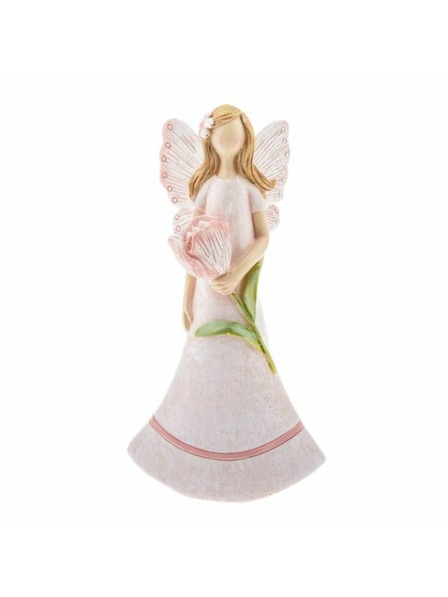 Casa de Engel Polyresin-Fee mit Blume, 12/144