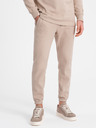 Ombre Clothing Beige Herren Trainingsanzug Polokragen Sweatshirt + Hose Ombre Kleidung