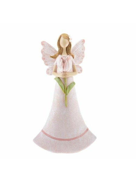 Casa de Engel Polyresin-Fee mit Blume, 12/144