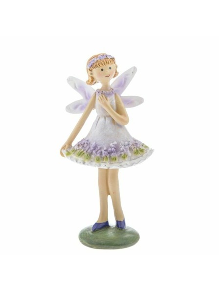 Casa de Engel Polyresin-Fee in Blumenkleid, 12/108