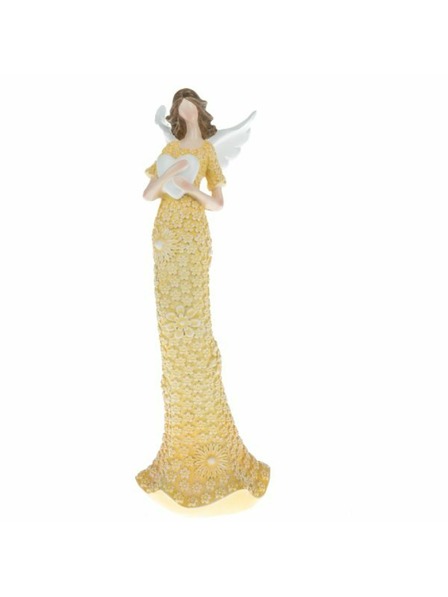 Casa de Engel Engel aus Polyresin mit Herz, 1/24