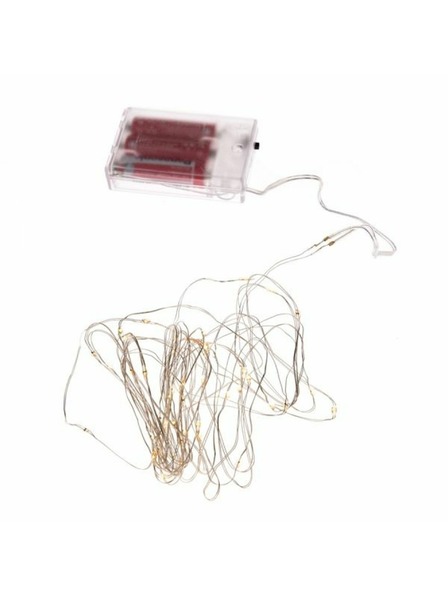 Casa de Engel LED-Lichterkette 50 LEDs, warmweiß, 0/100