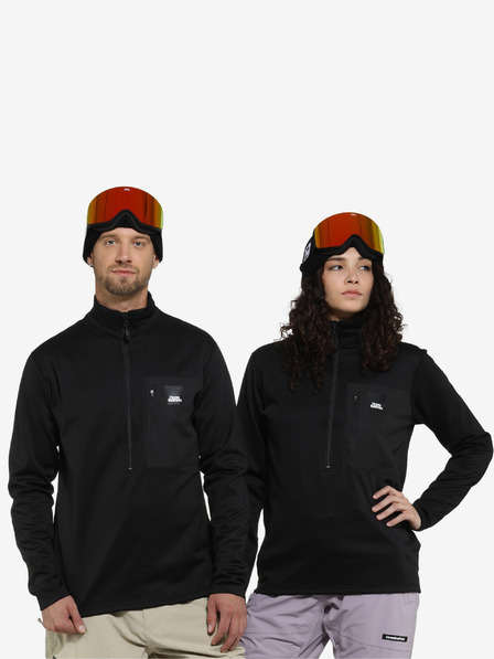 Horsefeathers Miner Funktions-Sweatshirt Horsefeathers - schwarz
