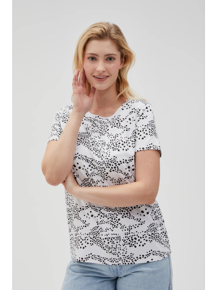 Moodo DAMEN-TSHIRT L-TS-4631 WEISS Moodo