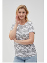 Moodo DAMEN-TSHIRT L-TS-4631 WEISS Moodo