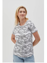 Moodo DAMEN-TSHIRT L-TS-4631 WEISS Moodo