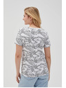 Moodo DAMEN-TSHIRT L-TS-4631 WEISS Moodo