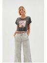 Moodo WOMEN'S TSHIRT L-TS-4630 GRAU Moodo