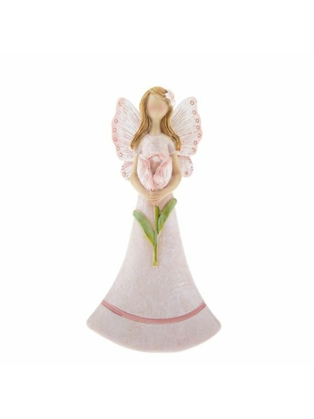 Casa de Engel Fee aus Polyresin mit Blume, 2/16