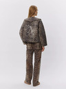 Sofie Schnoor Beige-braune Damenhose mit Leopardenmuster Sofie Schnoor