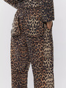 Sofie Schnoor Beige-braune Damenhose mit Leopardenmuster Sofie Schnoor