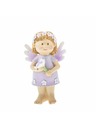 Casa de Engel Polyresin-Fee mit weißer Blume, 12/144