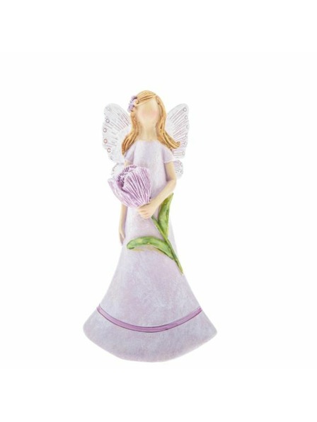 Casa de Engel Polyresin-Fee mit Blume, 12/144
