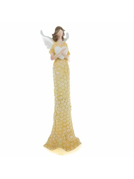 Casa de Engel Polyresin Engel mit Herz, 4/72