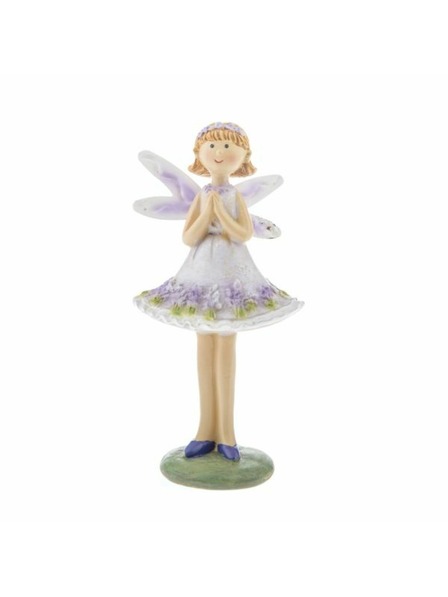 Casa de Engel Polyresin-Fee in Blumenkleid, 12/108