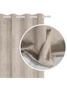 Edoti Vorhang aus weichem Samt 140x250 Edoti