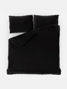 Kvalitex Satin extended bedding set LUXURY COLLECTION 140x220, 70x90cm black