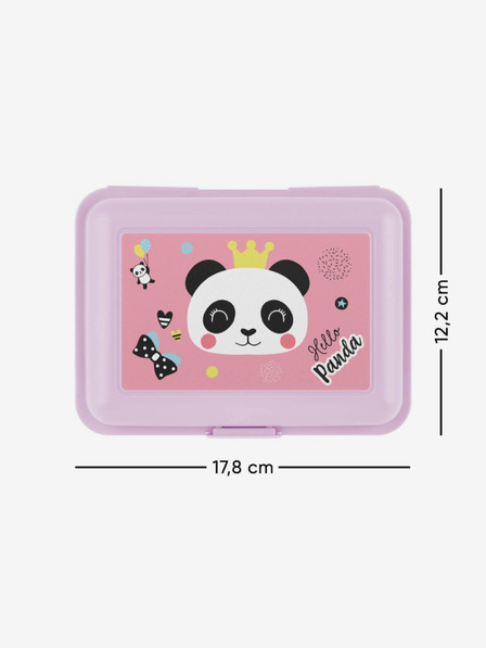 BAAGL  Lila Panda Brotzeitdose Baagl