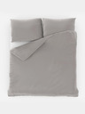 Kvalitex LUXURY COLLECTION Satin-Spannbetttuch 140x220, 70x90cm hellgrau