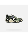 Geox Olivgrüne Jungen Sandalen Geox Wader