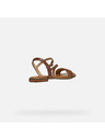 Geox Hellbraune Geox Sozy Plus Damensandalen