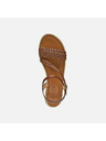 Geox Hellbraune Geox Sozy Plus Damensandalen