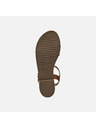 Geox Hellbraune Geox Sozy Plus Damensandalen