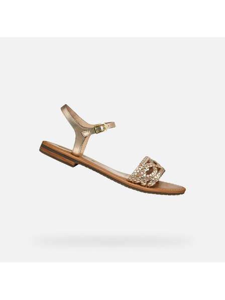 Geox Goldene Damen-Sandalen Geox Sozy S