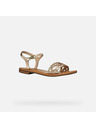 Geox Goldene Damen-Sandalen Geox Sozy S