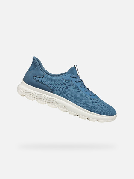 Geox Hellblaue Herren Geox Spherica Plus Turnschuhe