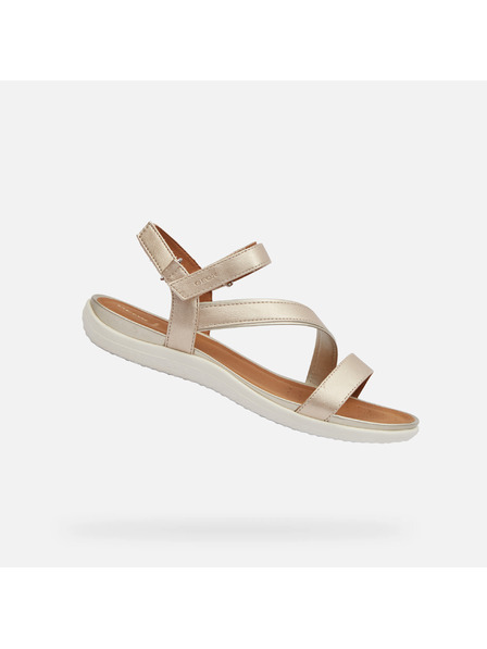 Geox Goldene Geox Vega Damensandalen