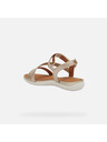 Geox Goldene Geox Vega Damensandalen