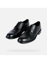 Geox Schwarz Herren Geox Walk Pleasure Kleid Schuhe