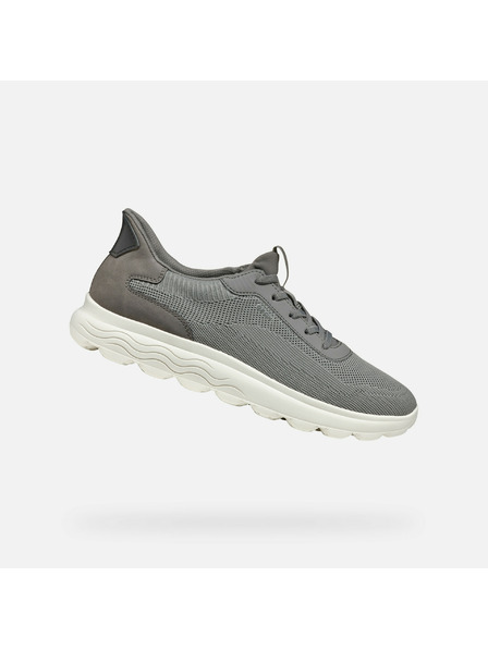 Geox Dunkelgraue Herren-Sneaker Geox Spherica Plus