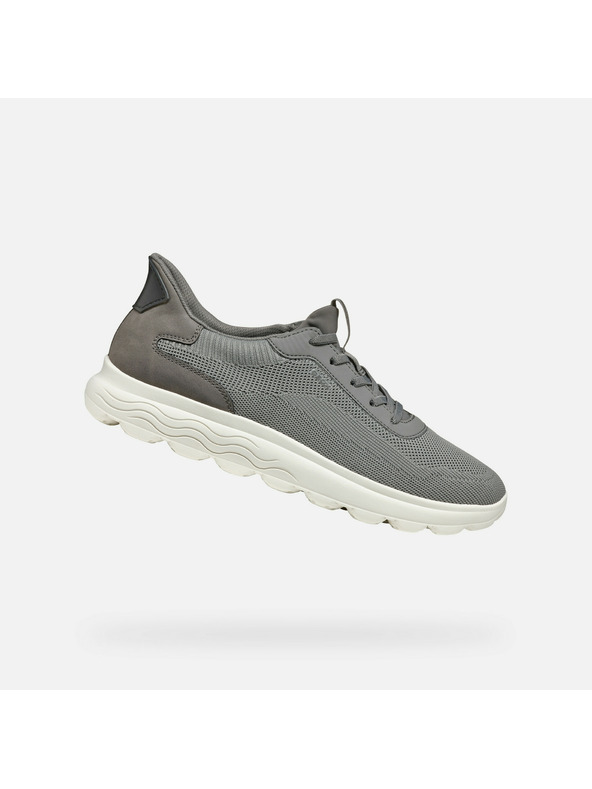 Geox Dunkelgraue Herren-Sneaker Geox Spherica Plus