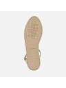 Geox Hellgrüne Damen-Sandalen Geox D Lampedusa