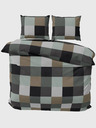 Kvalitex Französische Viskose-Bettwäsche WOODY collection 240x220, 70x90cm DION