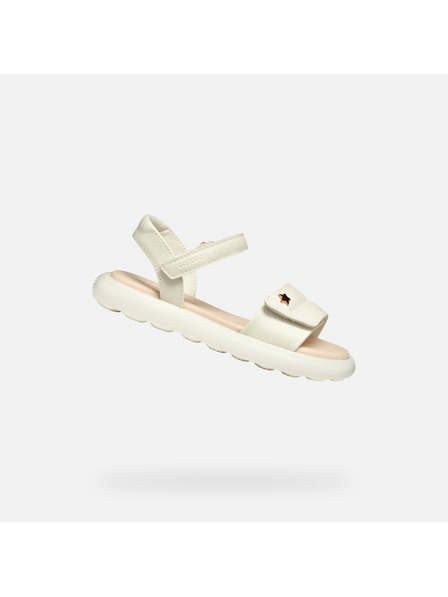 Geox Cremefarbene Geox Puffypop Sandalen für Mädchen
