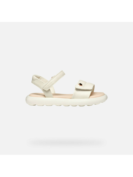 Geox Cremefarbene Geox Puffypop Sandalen für Mädchen