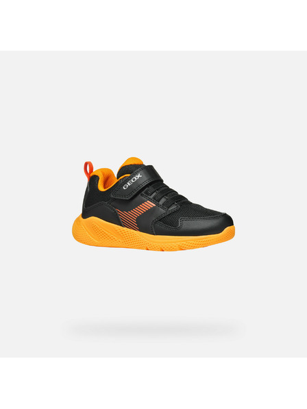 Geox Schwarze Jungen Sneaker Geox Sprintye