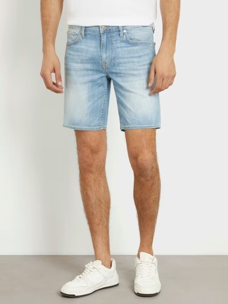 Guess Jeans Herren Blaue Jeans-Shorts Guess Florida