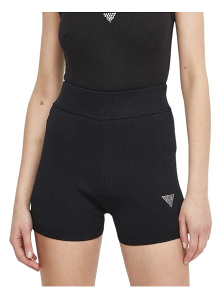 Guess Jeans Damen Schwarze Shorts mit Verzierung Guess Alexia