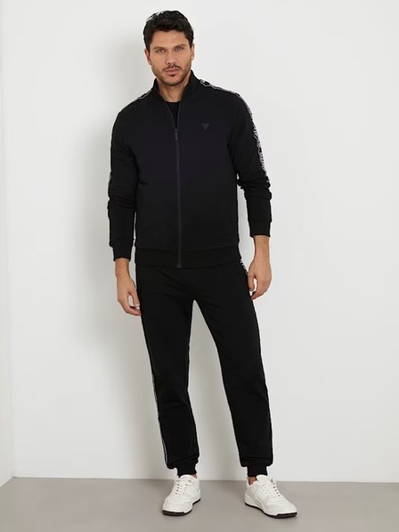 Guess Jeans Herren Schwarze Jogginghose New Arlo Guess Jeans