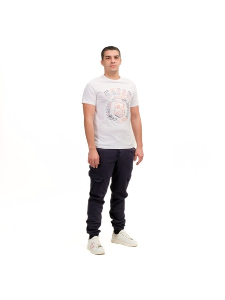 Guess Jeans Herren Blaue Hose Guess Will Pant Smart Blue