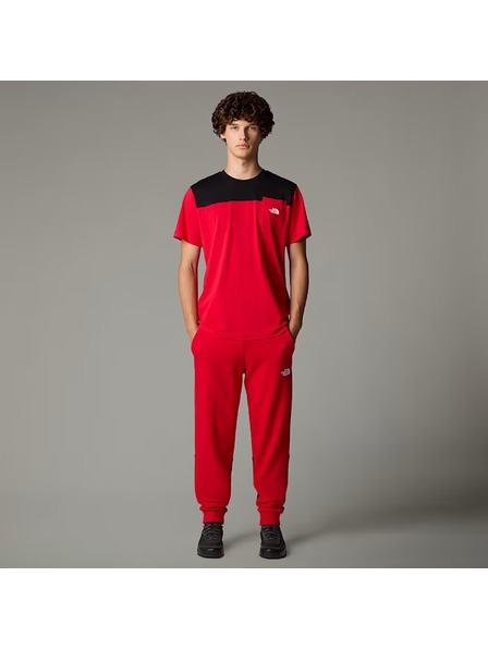 The North Face Herren Rote Jogginghose The North Face Icon