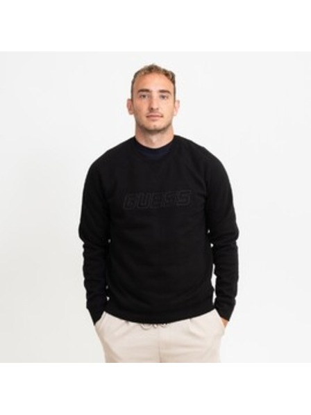 Guess Jeans Herren Schwarzer Hoodie Aldwin Sweats Guess Jeans
