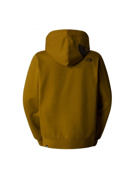 The North Face Herren Brauner Hoodie The North Face Hood Logo